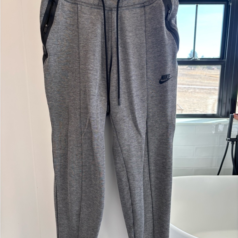 Nike Black and Gray Sweatpants